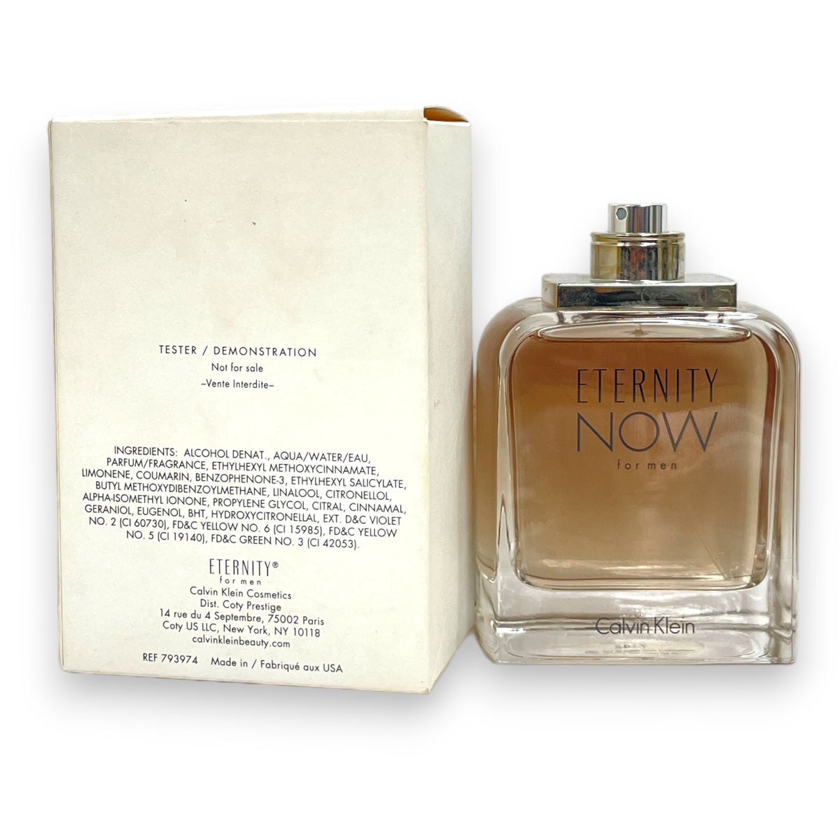 Calvin Klein Eternity Now For Men Eau DE Toilette 3.4fl.oz 100ml Glam Cosmetics