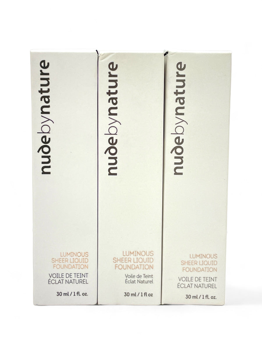 Nude By Nature Luminous Sheer Liquid Foundation (30ml