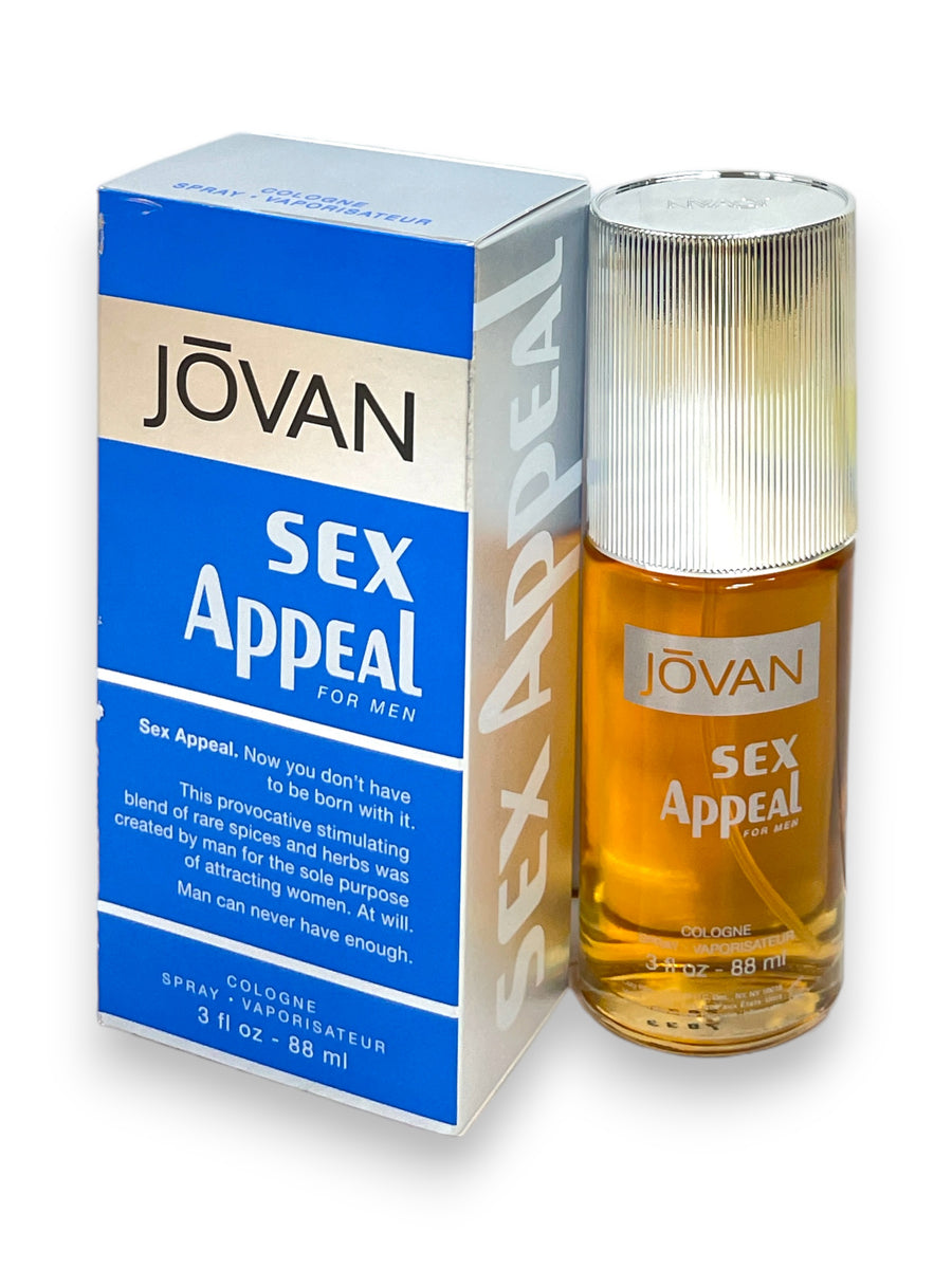 Jovan Sex Appeal for Men Cologne Spray (3fl.oz / 88ml) – Glam