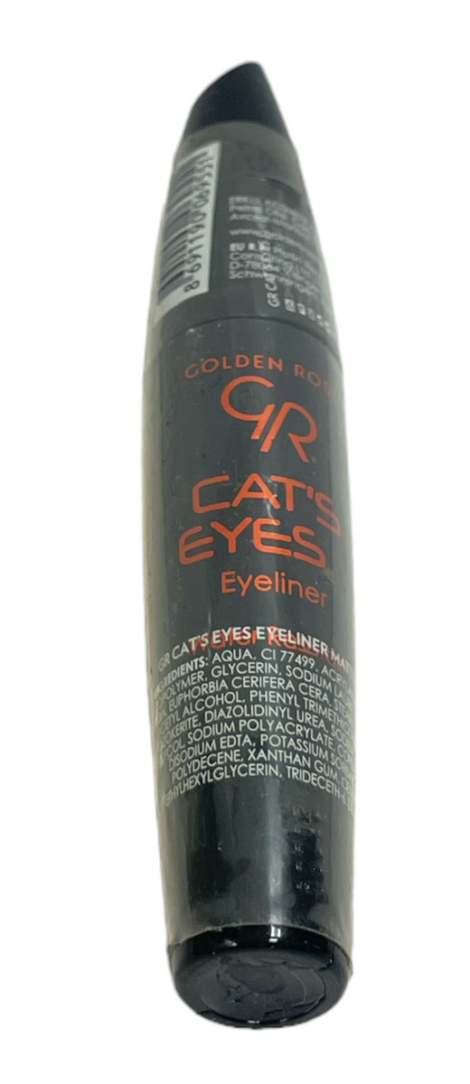 Golden Rose Cat's Eyes Eyeliner Matte Black Intense (6ml / 0.2fl.oz