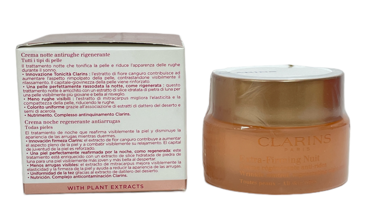 Clarins Extra-Firming Nuit Night Cream (50ml / 1.6oz) – Glam Cosmetics