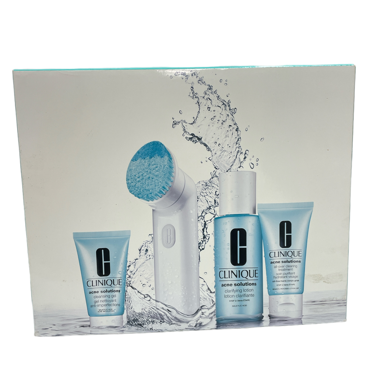 CLINIQUE スキンケア 4点セット 未使用 Clinique Clear Skin, Clear Skin Set Contains 4 Items – Glam Cosmetics
