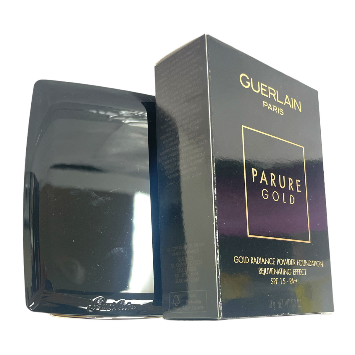 GUERLAIN Parure Gold Rejuvenating Gold Radiance Powder Foundation IP 10 PA++ Guerlain Parure Gold Radiance Powder Foundation SPF15 - # 03  main image 2