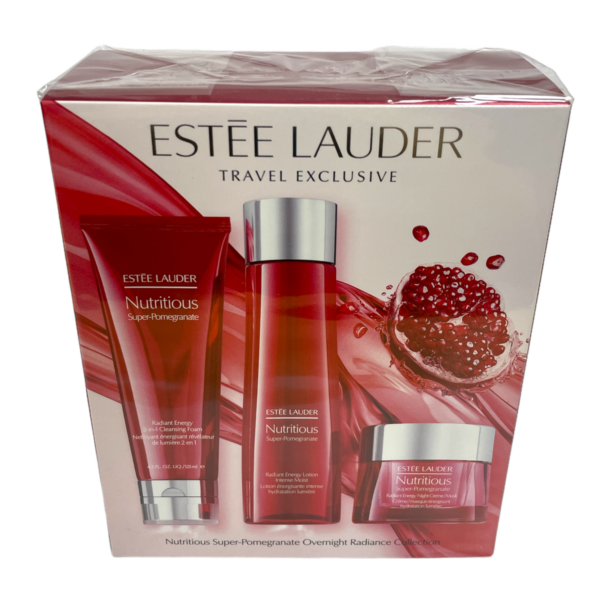 Estee Lauder Nutritious Super-Pomegranate Radiant Energy Creme set of outlet 3