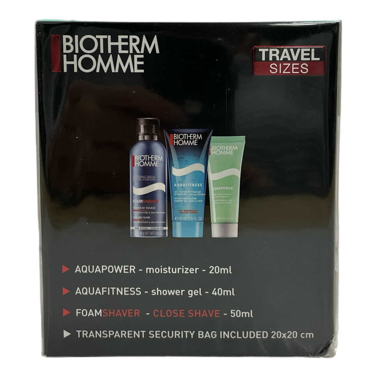 Biotherm Homme Day Tripper Travel Sizes Set (Moisturizer; Shaving