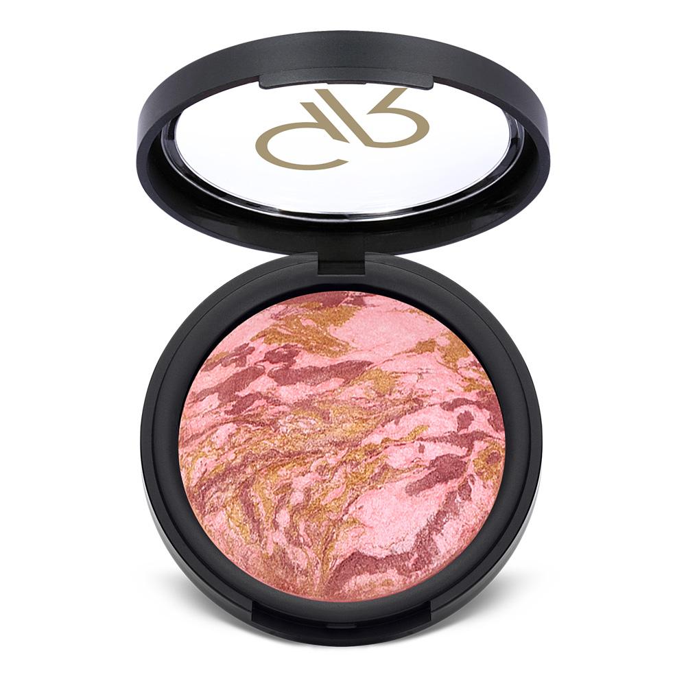 Poudre Compacte Golden Rose Stardust Teinte 106 Brun Cuivré - 9g - Neuf - Effet Mat Longue Tenue