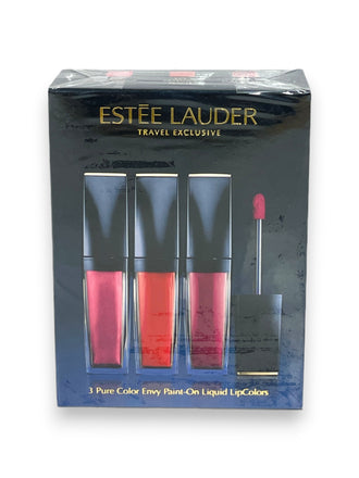 Estee Lauder Travel Eclusive 3 Pure Color Envy Paint-On Liquid LipColors