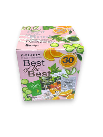 Saplaya K-Beauty Best of the Best 6 Varieties x 5 Counts Daily Skin Care (30 sachets)