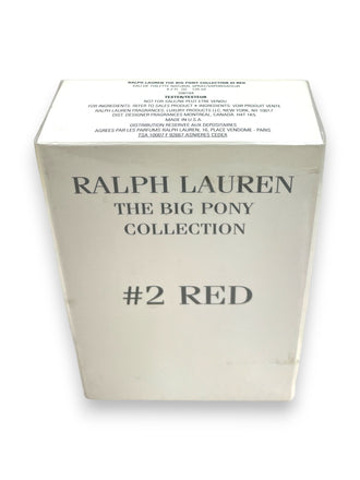 Ralph Lauren The Big Pony #2 Red Eau De Toilette Spray for Men (4.2fl.oz / 125ml)