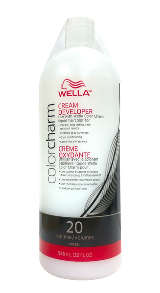 Wella Color Charm Cream Developer 20 Volume (946ml / 32fl.oz)