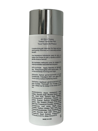 Soniageni Xi  Face & Body Cleanser, 200 ml / 6.7 oz