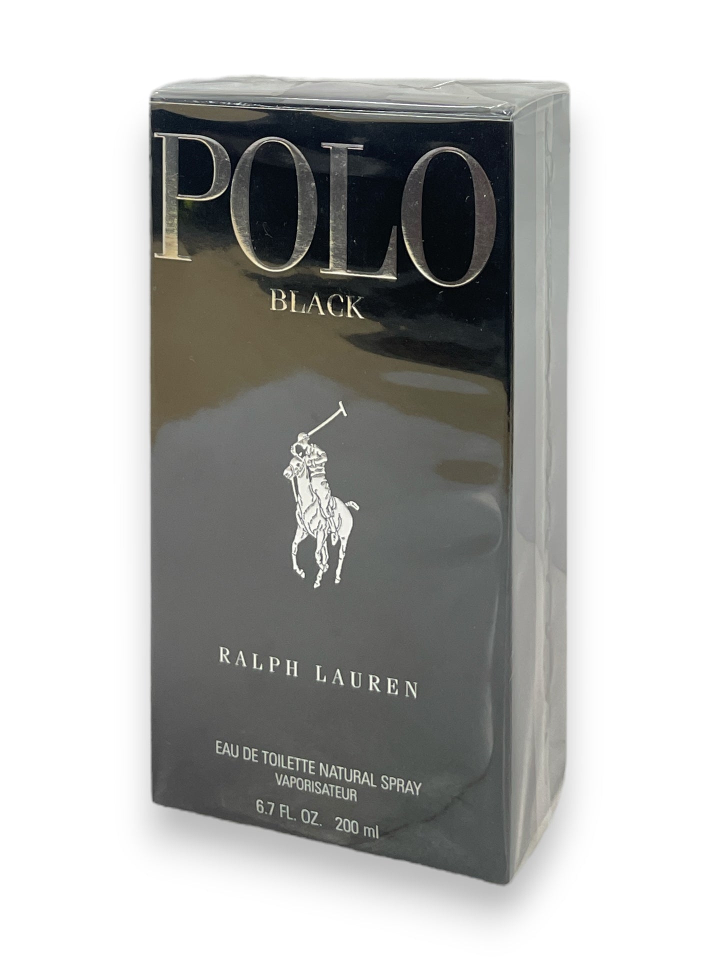 Ralph Lauren Polo Black Eau De Toilette Spray for Men (6.7fl.oz / 200ml)