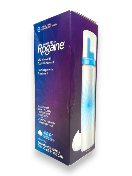 Rogaine Women's Hair Regrowth Treatment Once-a-Day Foam (Two Month Supply)