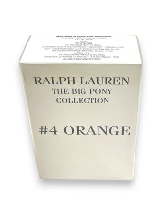 Ralph Lauren The Big Pony Collection #4 Orange Eau De Toilette for Men (4.2fl.oz / 125ml)