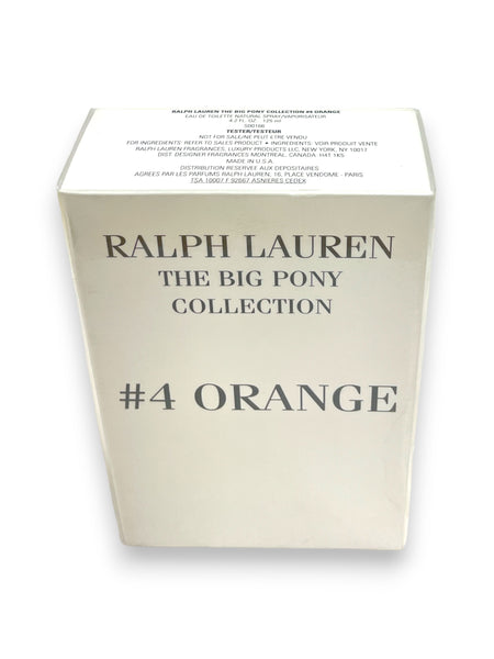 Ralph Lauren The Big Pony Collection #4 Orange Eau De Toilette for Men (4.2fl.oz / 125ml)