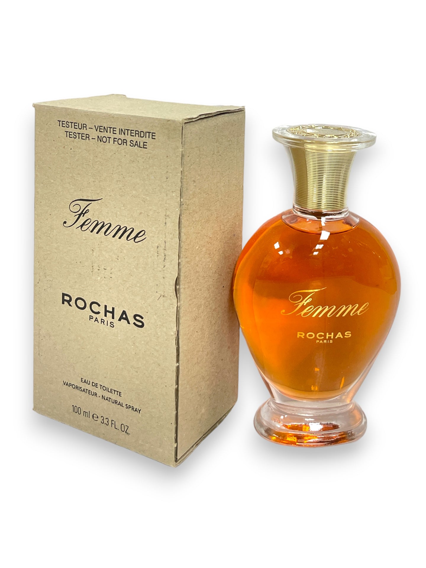 Rocha Femme Eau de Toilette Natural Spray for Woman (100 ML / 3.3 FL Oz)