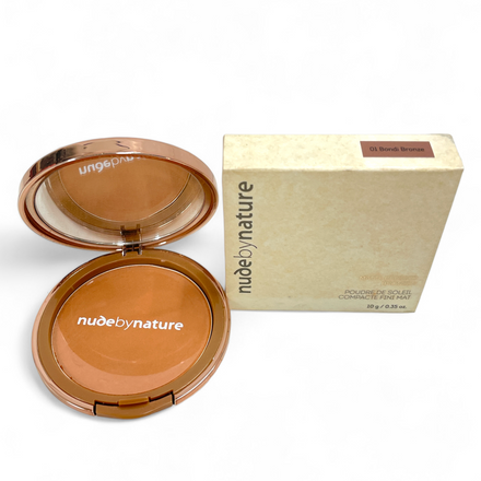 Nude By Nature Matte Pressed Bronzer (01 Bondi Bronze) (10g / 0.35oz)