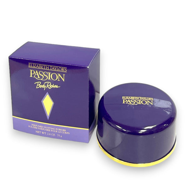 Elizabeth Taylor's Passion Body Riches Perfumed Dusting Powder (2.6oz / 75g)