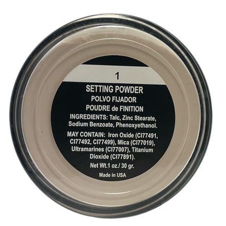 Glam Colors Setting Powder, 30 g / 1 oz