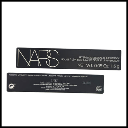 NARS Afterglow Sensual Shine Hydrating Lipstick NET WT 0.05 Oz,1.5g