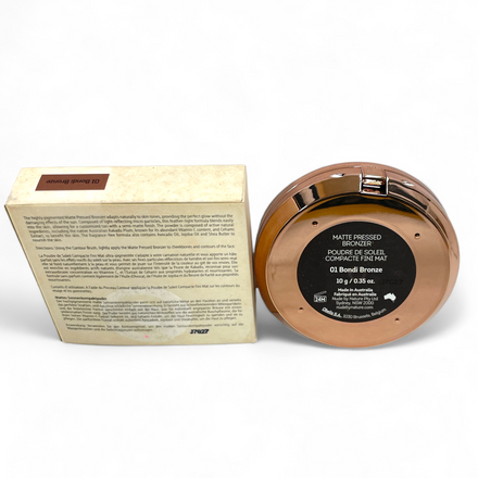 Nude By Nature Matte Pressed Bronzer (01 Bondi Bronze) (10g / 0.35oz)