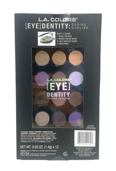 L.A. Colors Eyedentity: Daring Darling 12 x (0.05oz / 1.4g)