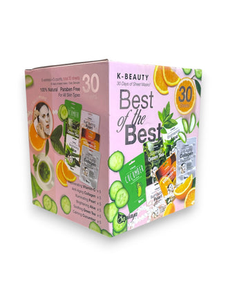 Saplaya K-Beauty Best of the Best 6 Varieties x 5 Counts Daily Skin Care (30 sachets)