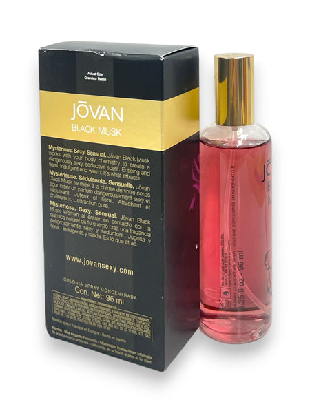 Jovan Black Musk for Women Cologne Concentrate Spray (3.25fl.oz / 96ml)