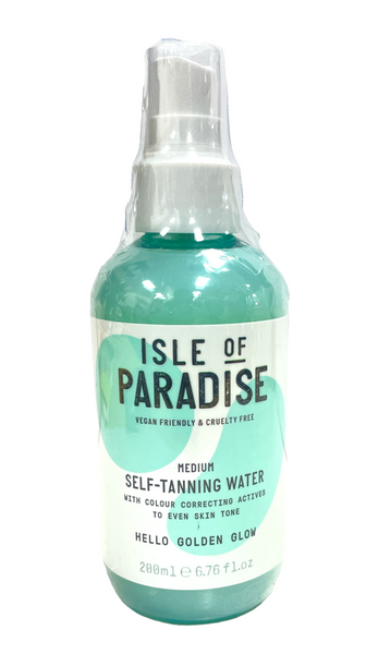 Isle of Paradise Self-Tanning Water Medium Hello Golden Glow (200ml / 6.76 fl.oz)