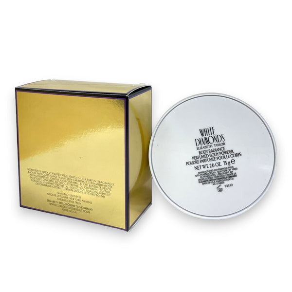 White Diamonds By Elizabeth Taylor Body Radiance Perfumed Body Powder (2.6oz / 75g) (