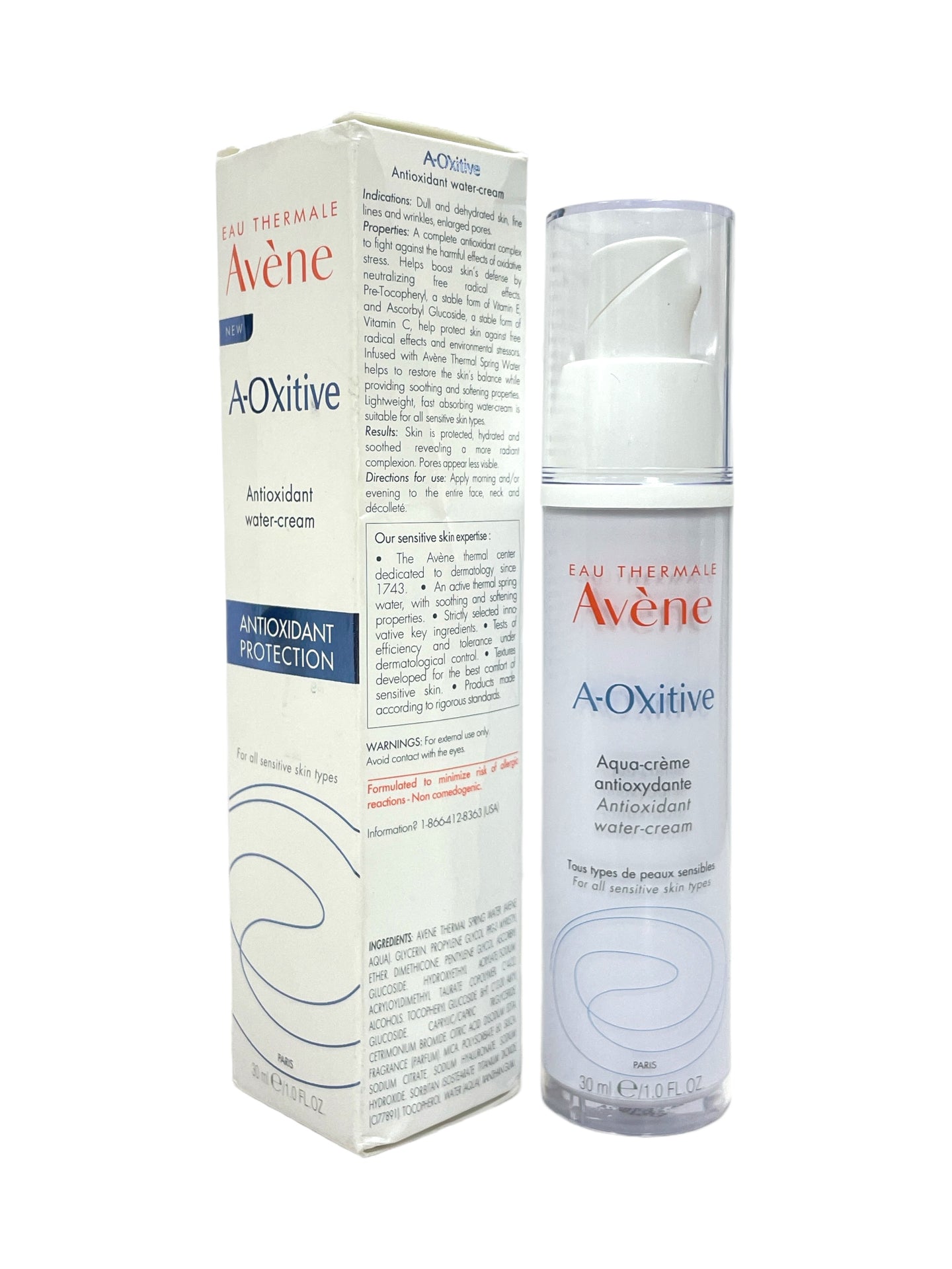 Avene A-Oxitive Antioxidant Water Cream (30ml / 1.0fl.oz)