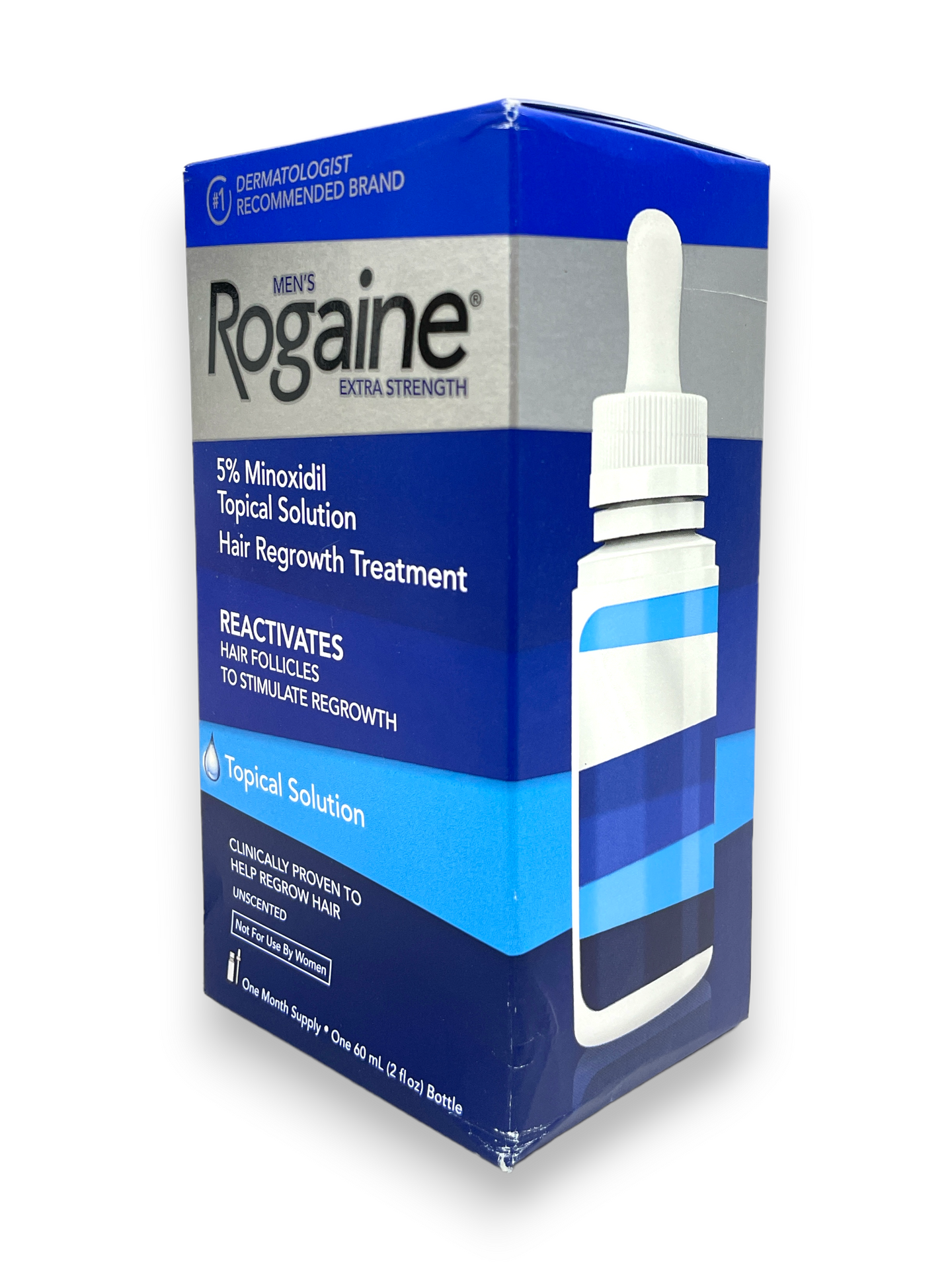 Rogaine Men's Topical Solution Hair Regrowth Treatment (One Month Supply)