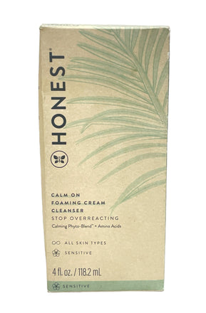 Honest Calm On Foaming Cream Cleanser Stop Overreacting (4fl.oz / 118.2ml)