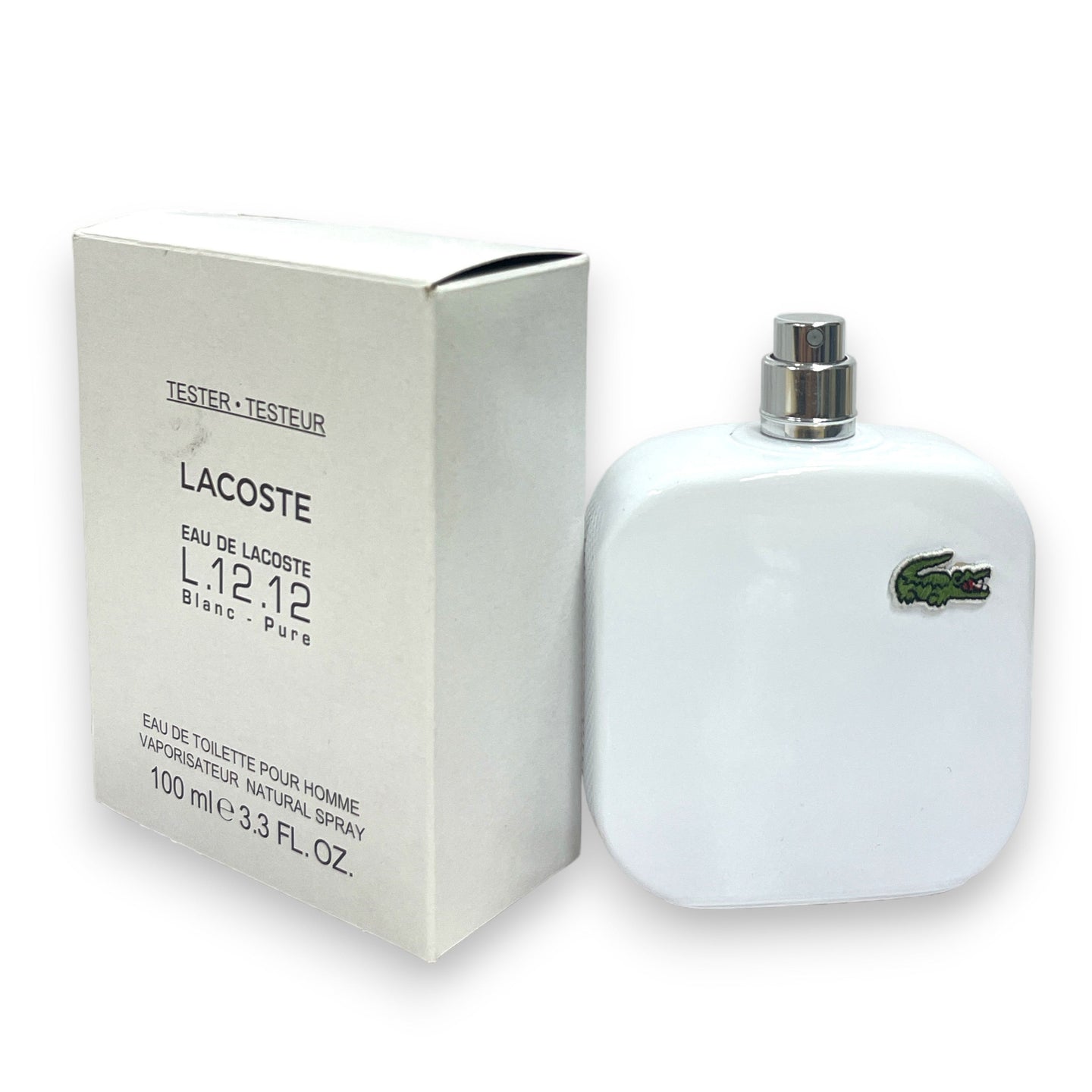 Eau de Lacoste L.12.12 Blanc-Pure Eau De Toilette Pour Homme (100ml / 3.3fl.oz)