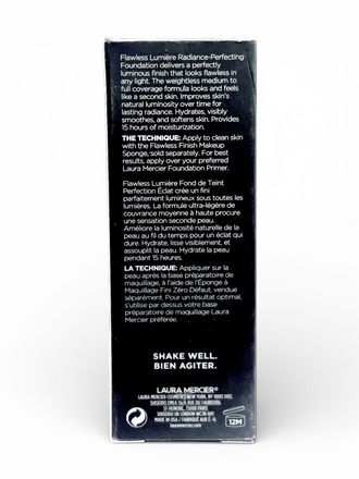 Laura Mercier Flawless Lumière Radiance-Perfecting Foundation, 30ml / 1 fl oz – 1C0 Cameo