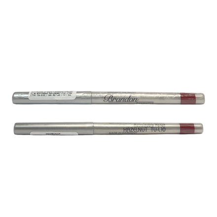 Brandon Cosmetics Waterproof Retractable Pencil Eyeliner And Lip Liner, 1 g / 0.03 oz