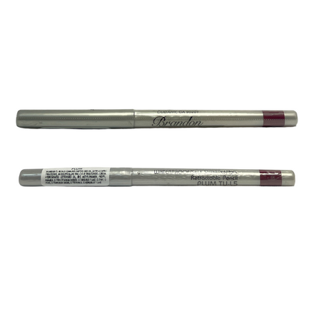 Brandon Cosmetics Waterproof Retractable Pencil Eyeliner And Lip Liner, 1 g / 0.03 oz