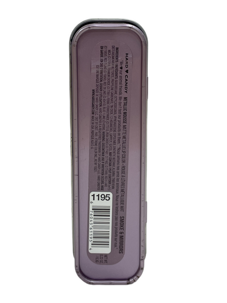 Hard Candy Metallic Mousse Matte Metallic Lip Color (Smoke & Mirrors) (0.22oz / 6.3g) 1195
