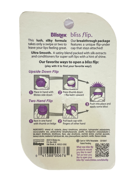 Blistex Lip Care Soft & Silky Bliss Flip (0.25oz / 7g)