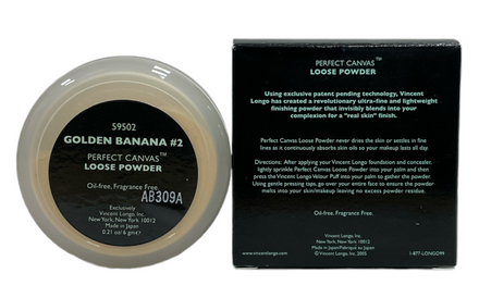 Vincent Longo Loose Powder Golden Banana #2 (0.21oz / 6g)