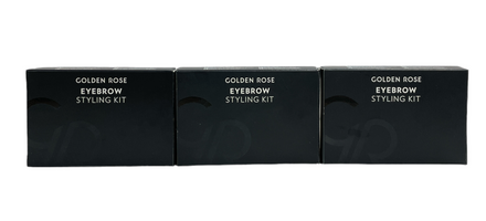 Golden Rose Eyebrow Styling Kit (Wax & Powder)