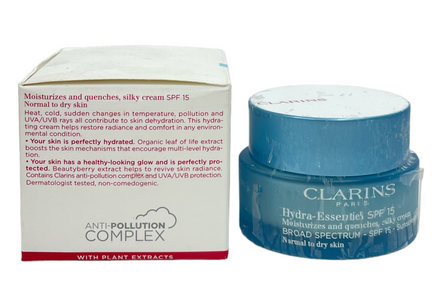 Clarins Hydra-Essential SPF15 Silky Cream (50ml / 1.7oz)