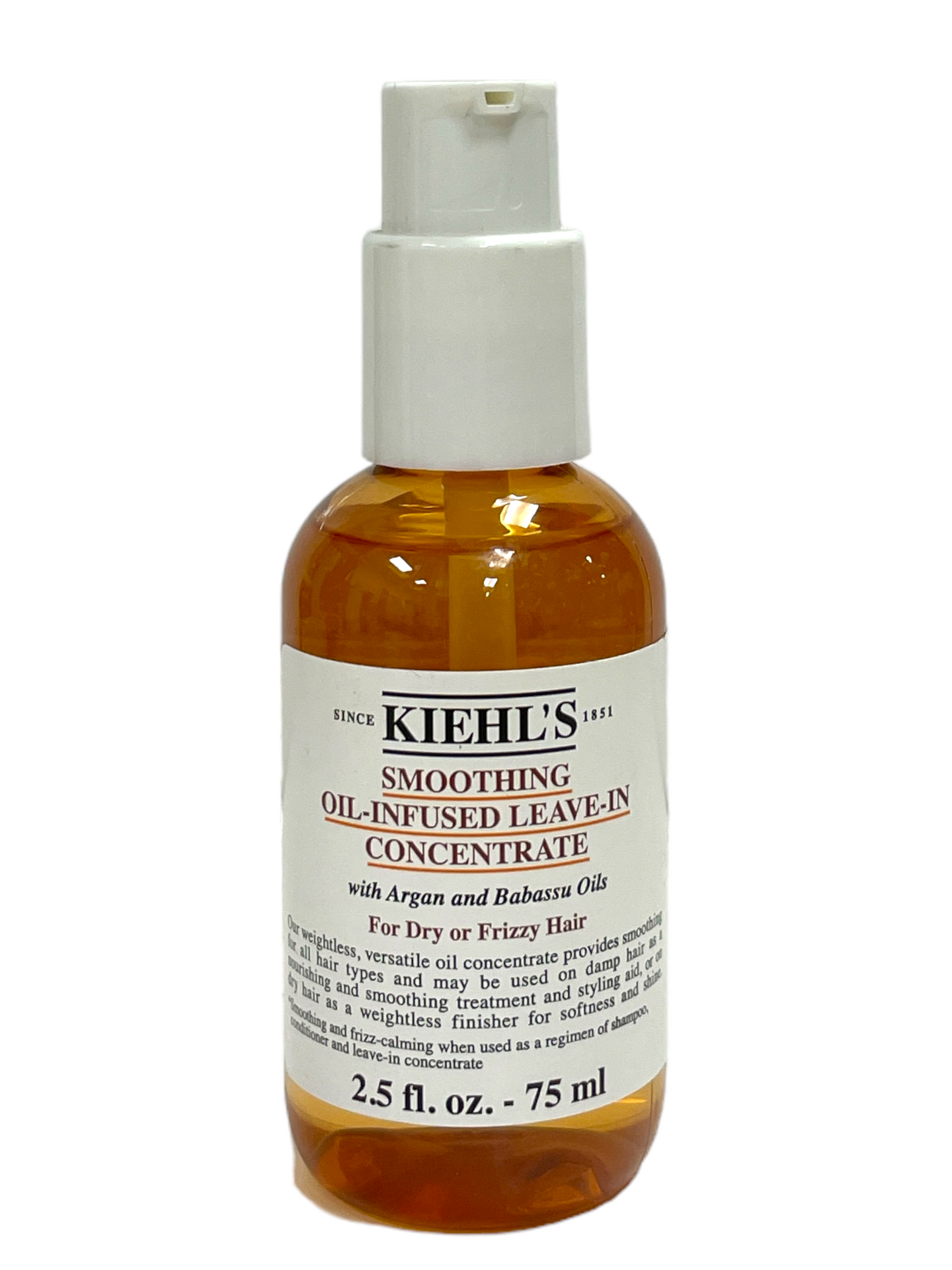 Kiehl's smoothing oil-infused leave-in concentrate (2.5fl.oz / 75ml)