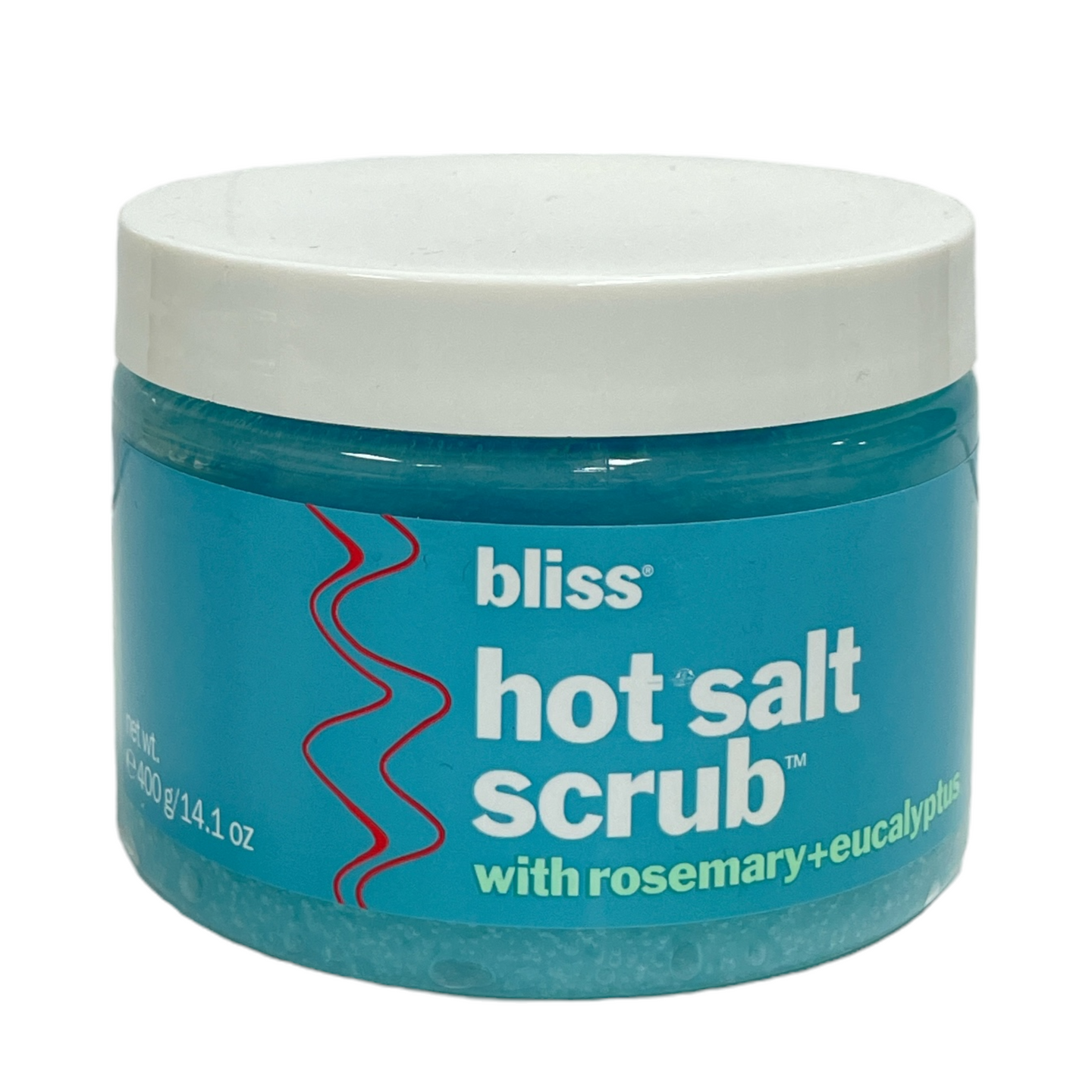 Bliss Hot Salt Scrub with Rosemary + Eucalyptus (400g / 14.1oz)