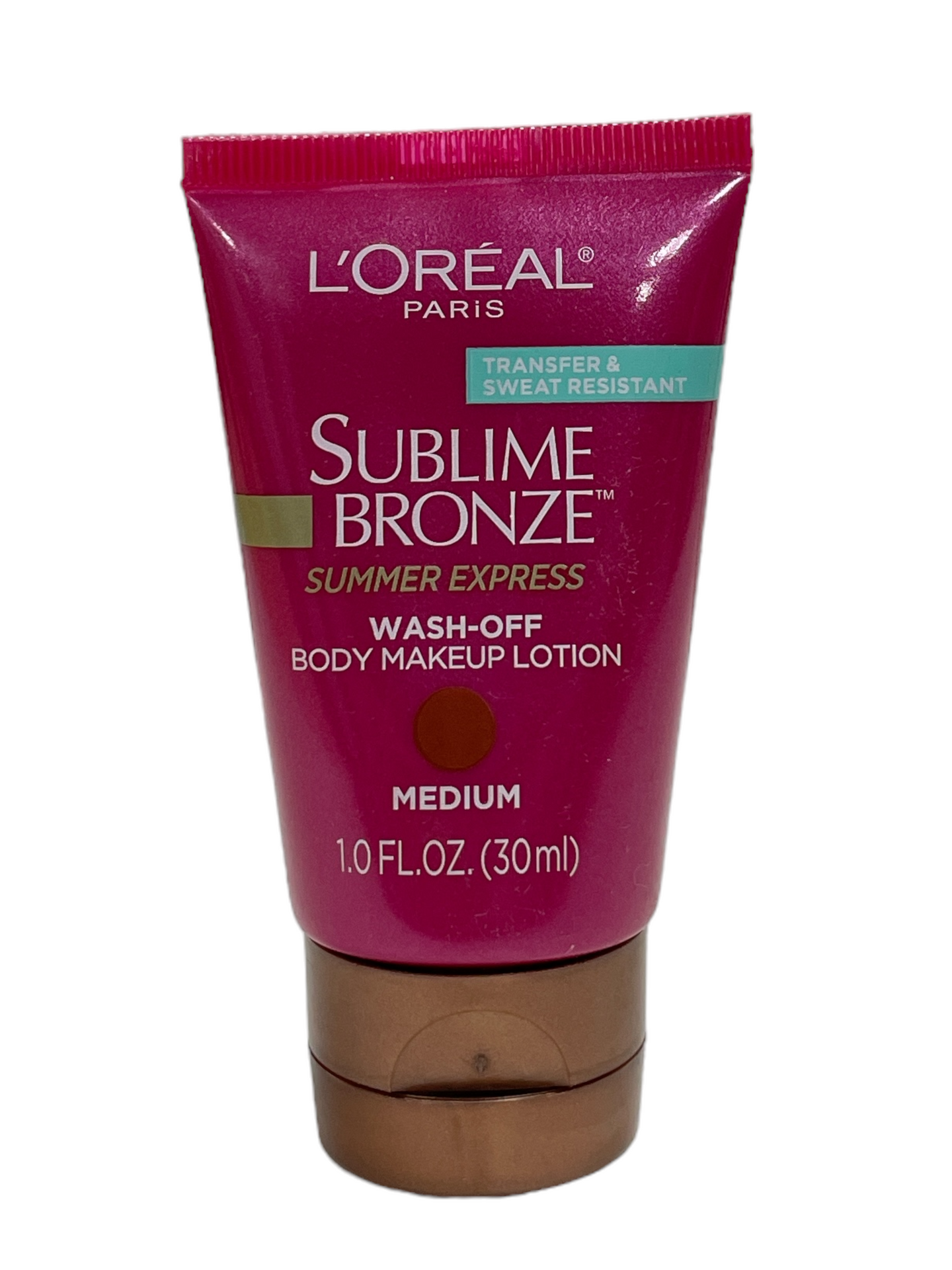 L'Oreal Sublime Bronze Wash-Off Body Makeup Lotion (Medium) (1.0fl.oz / 30ml)
