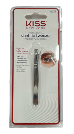Kiss Professional Slant tip Tweezers TWZ05