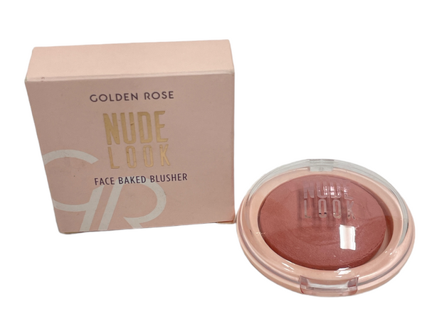 Golden Rose Nude Look Face Baked Blusher (Peachy Nude) (4g / 0.14oz)