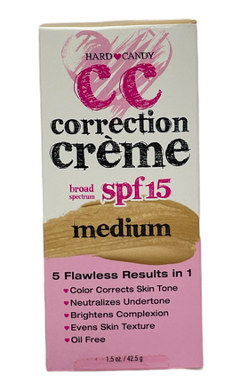 Hardy Candy CC Correction Cream SPF 15 (619 Medium) (1.5oz / 42.5g)