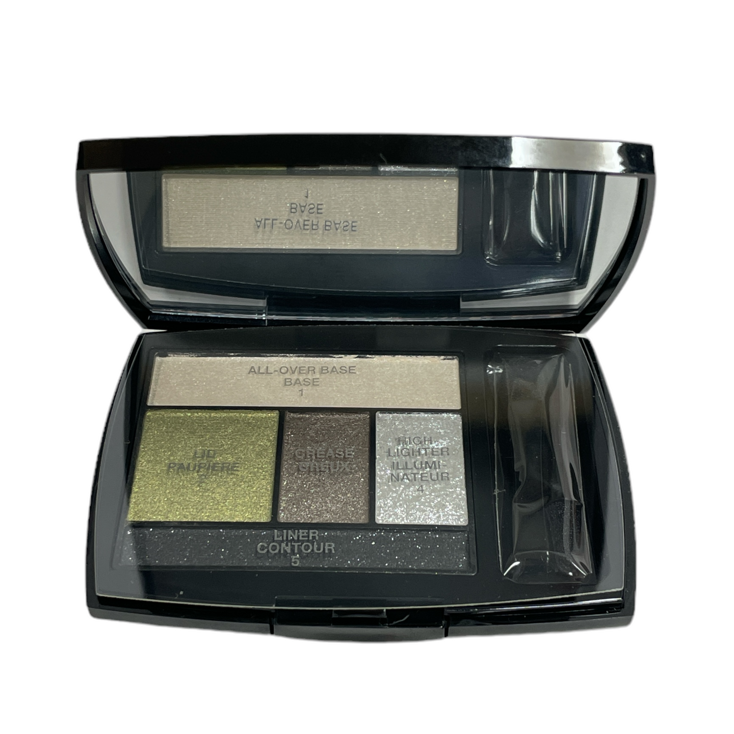 Lancome Color Design Eye Brightening All-In-One Palette (Gris Fatale 600) (0.141oz / 4g)