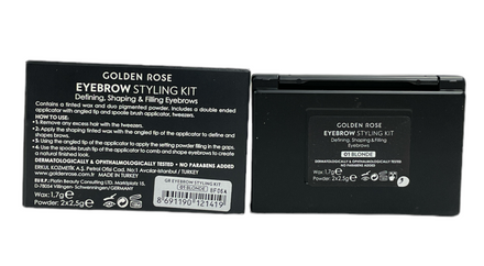 Golden Rose Eyebrow Styling Kit (Wax & Powder)